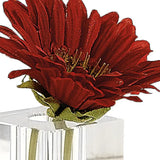 9 Hand Crafted Crystal Square Optical Bud Vase - Homeroots - Flyclothing LLC