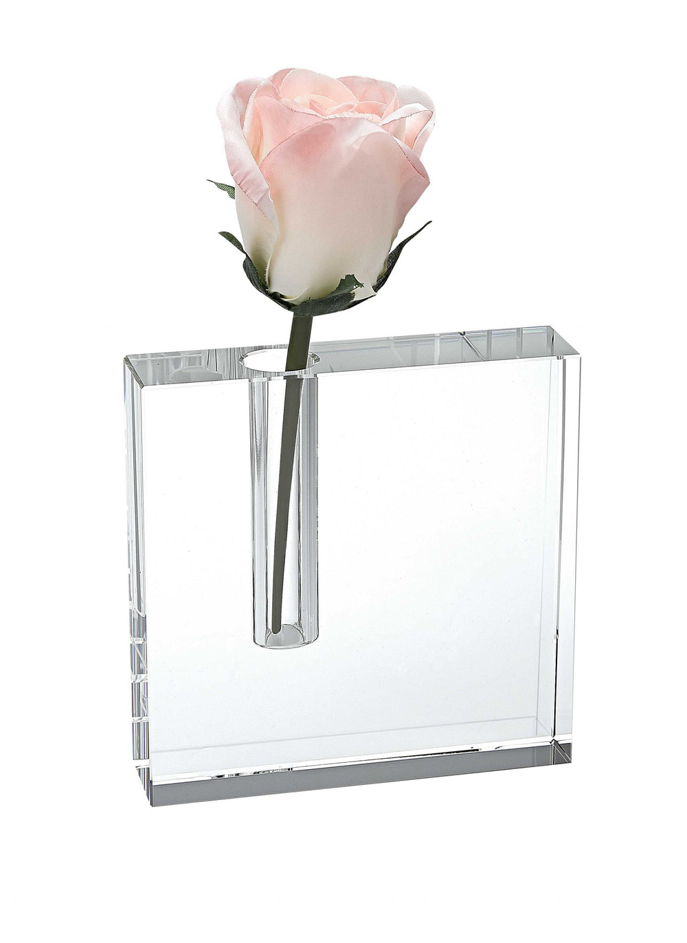5 Hand Crafted Crystal Bud Vase - Homeroots