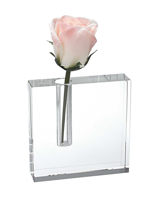 5 Hand Crafted Crystal Bud Vase - Homeroots - Flyclothing LLC
