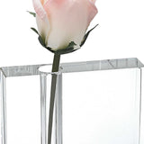 5 Hand Crafted Crystal Bud Vase - Homeroots