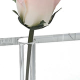 5 Hand Crafted Crystal Bud Vase - Homeroots