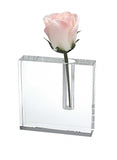 5 Hand Crafted Crystal Bud Vase - Homeroots - Flyclothing LLC