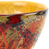 11 Mouth Blown Art Glass Centerpiece Or Punch Bowl - Homeroots