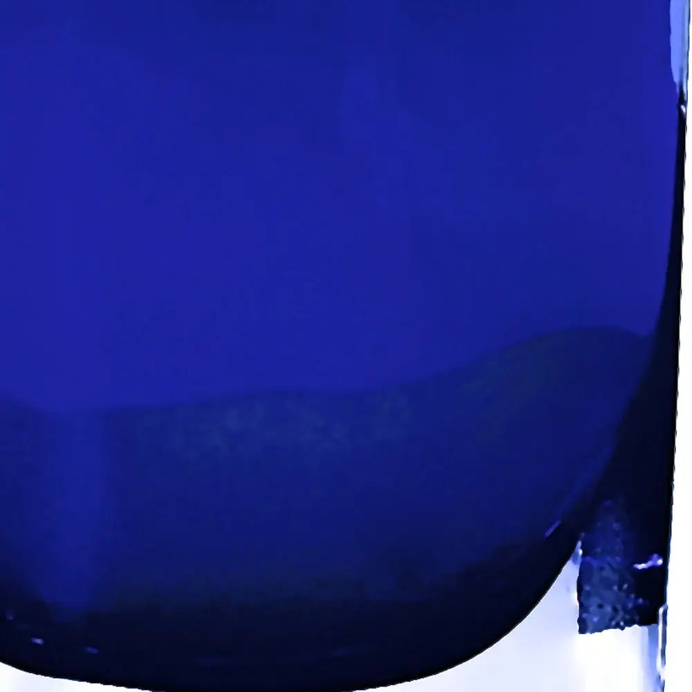 8 Mouth Blown Glass European Made Light Cobalt Vase - Homeroots - Flyclothing LLC