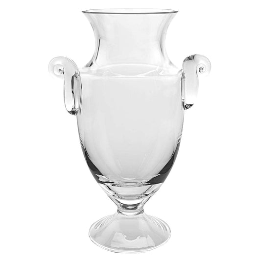 12 Mouth Blown Crystal European Made Trophy Vase - Homeroots - Flyclothing LLC