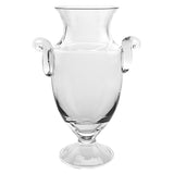 12 Mouth Blown Crystal European Made Trophy Vase - Homeroots