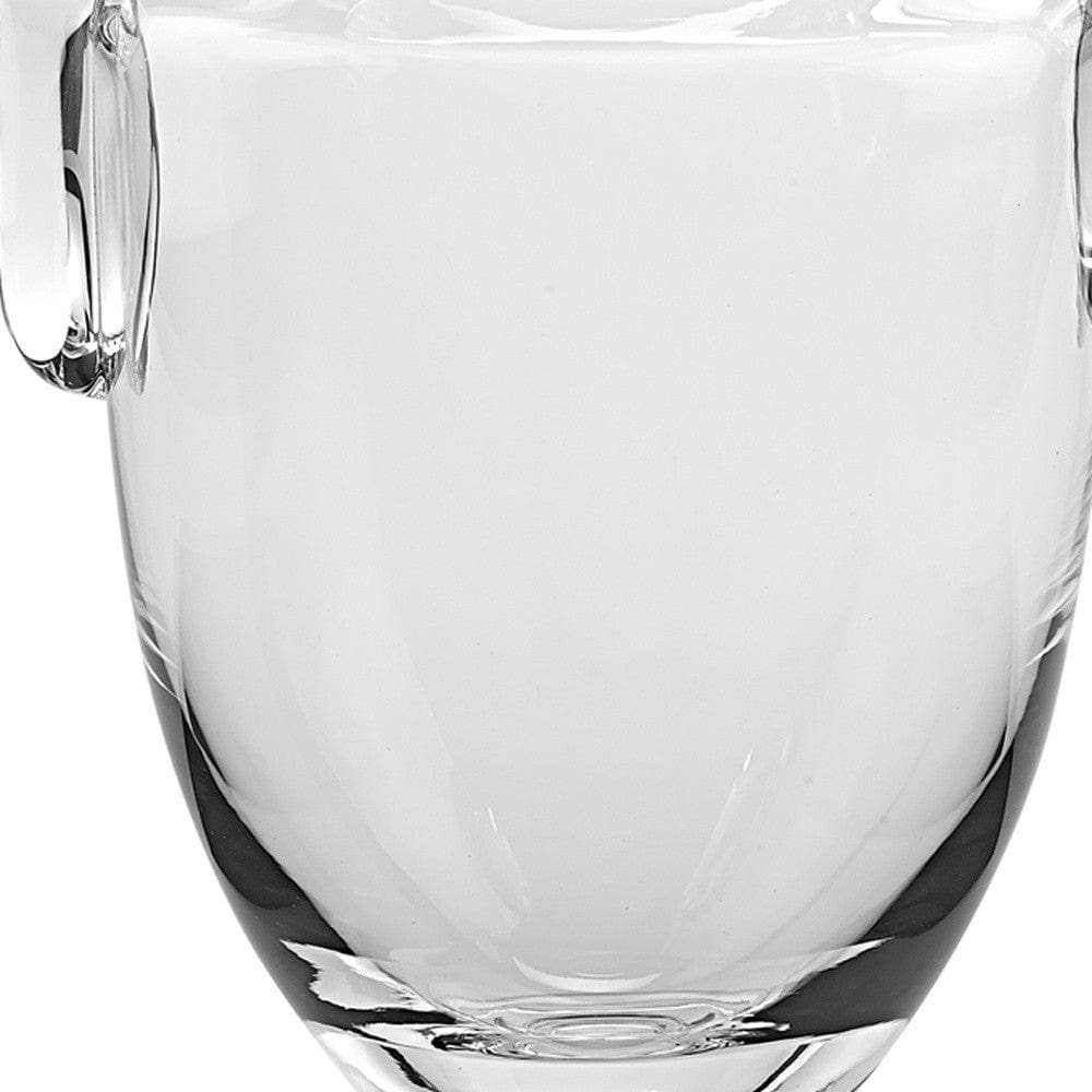 12 Mouth Blown Crystal European Made Trophy Vase - Homeroots - Flyclothing LLC