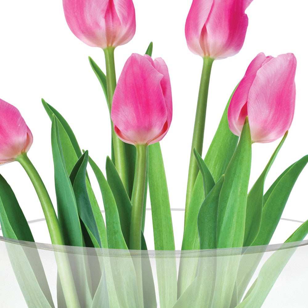 11 Mouth Blown Crystal European Made Pocket Shaped Vase - Homeroots - Flyclothing LLC