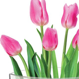 11 Mouth Blown Crystal European Made Pocket Shaped Vase - Homeroots - Flyclothing LLC