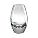 7" Clear Lead Free Crystal Oval Table Vase - Homeroots