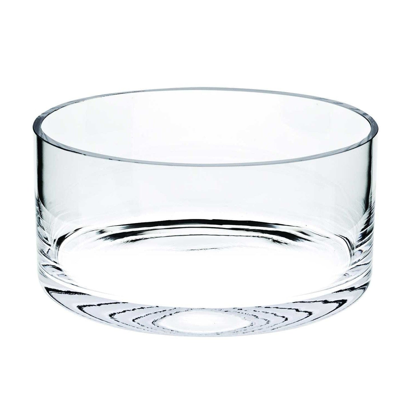 10" Mouth Blown Crystal European Made Crystal Bowl - Homeroots - Flyclothing LLC