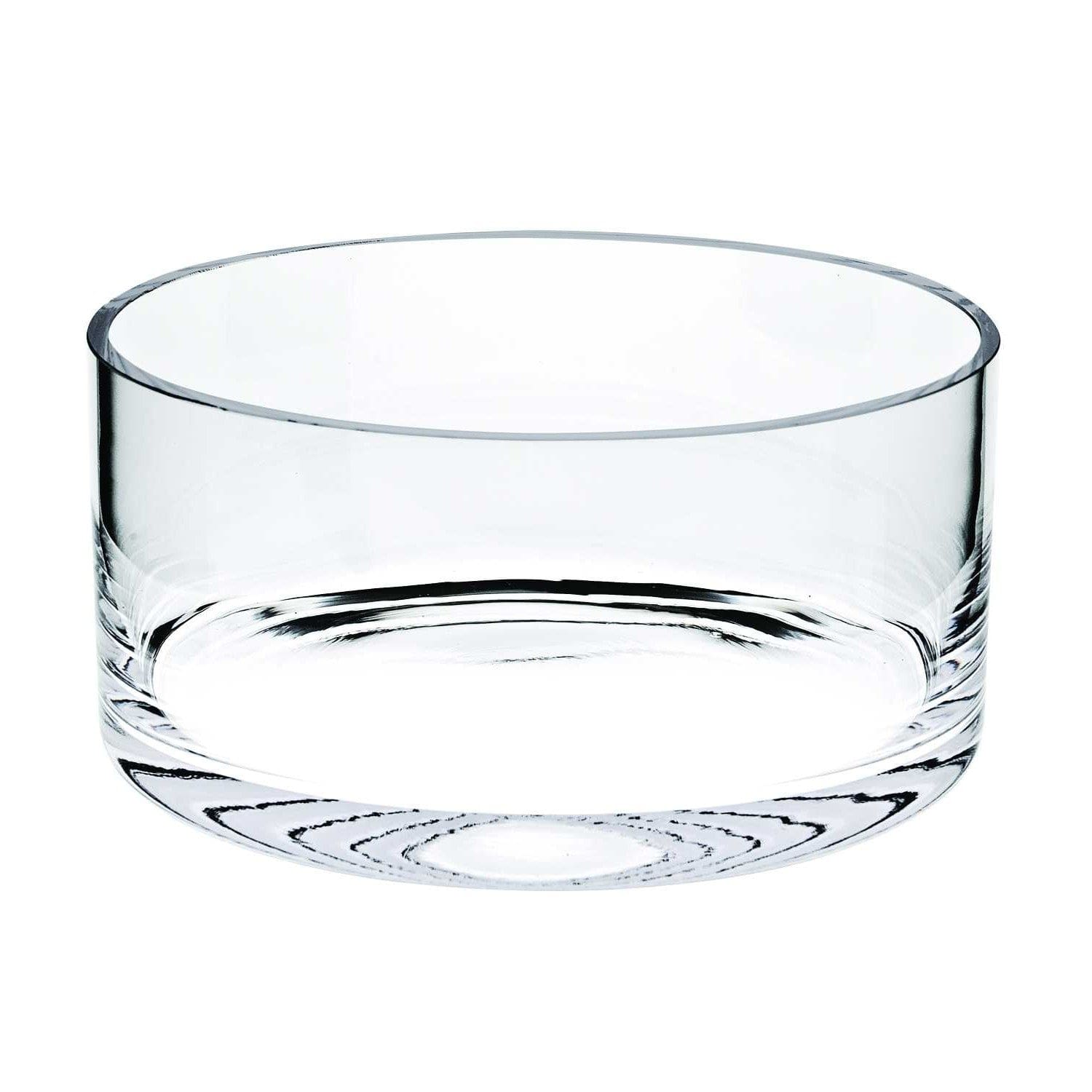 10" Mouth Blown Crystal European Made Crystal Bowl - Homeroots - Flyclothing LLC