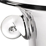 11" Clear Mouth Blown Crystal Round Pedestal Centerpiece Bowl - Homeroots - Flyclothing LLC