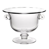 13 Mouth Blown Crystal Trophy Centerpiece Fruit Or Punchbowl - Homeroots
