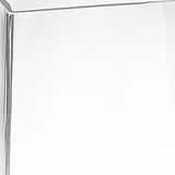 9 Clear Glass Rectangle Handmade Vase - Homeroots