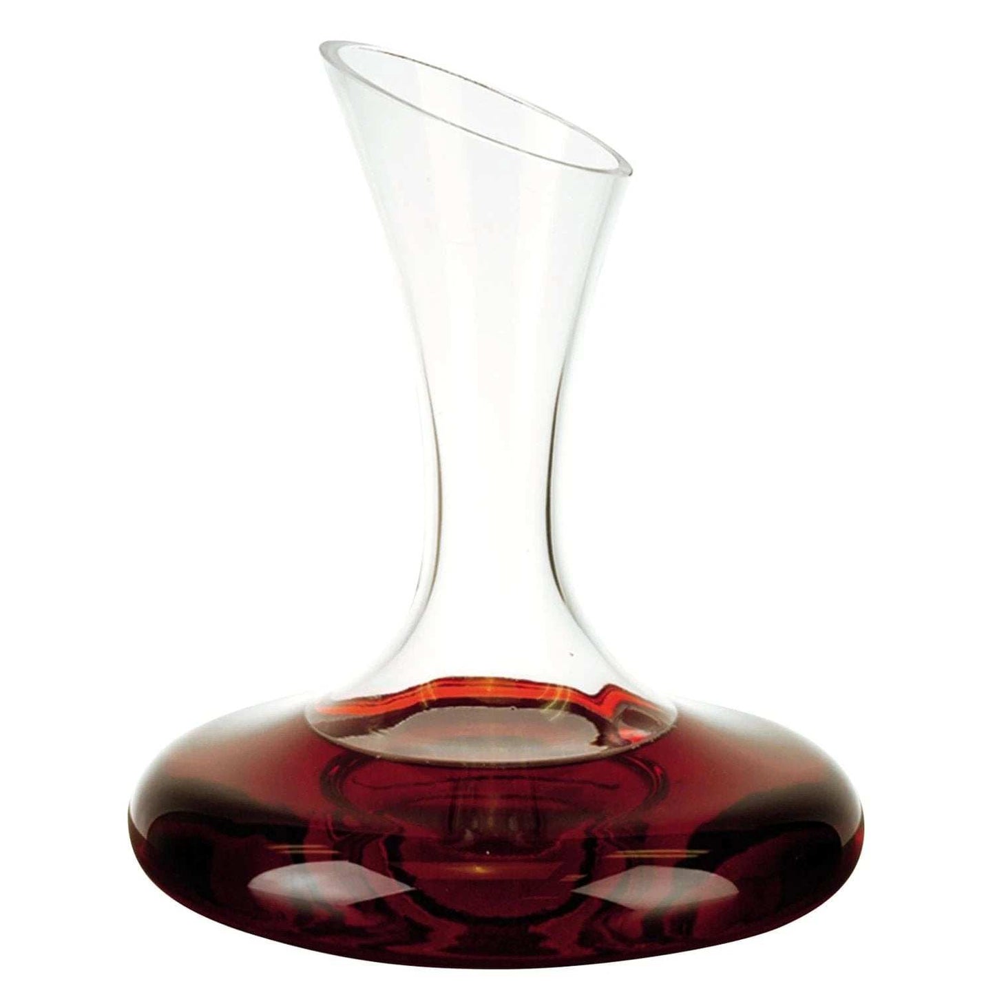 2 X 75 X 95 Mouth Blown Crystal Lead Free Wine Carafe 32 Oz - Homeroots - Flyclothing LLC