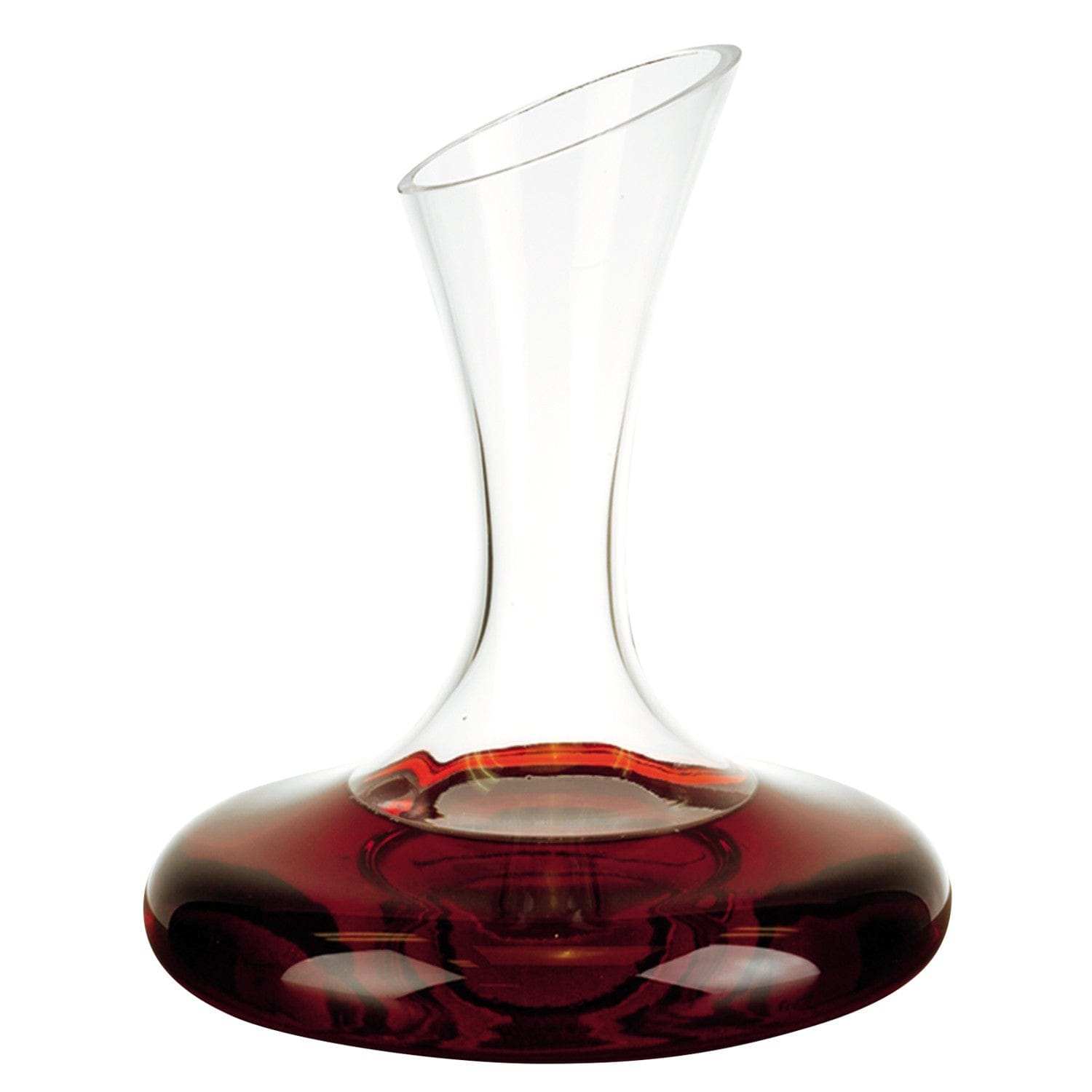 2 X 75 X 95 Mouth Blown Crystal Lead Free Wine Carafe 32 Oz - Homeroots - Flyclothing LLC