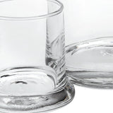 4 X 6 X 7 Clear Glass 2 Pc Glass Bedside Or Desktop Carafe Set  10 Oz - Homeroots