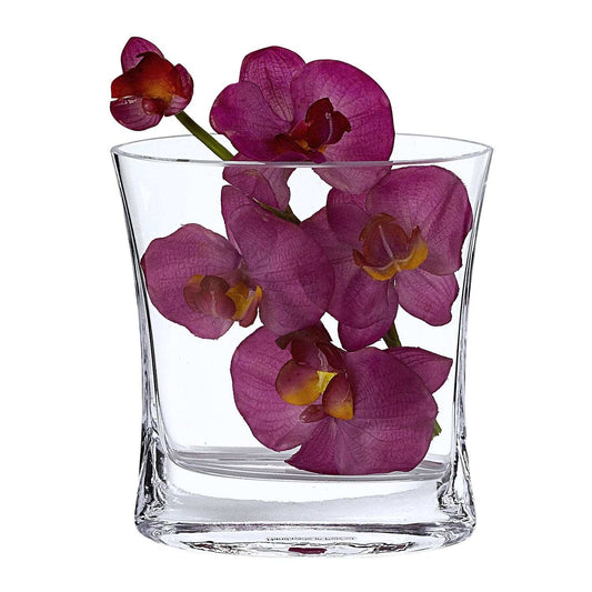 65 Mouth Blown European Made Medium Glass Pocket Vase - Homeroots - Flyclothing LLC