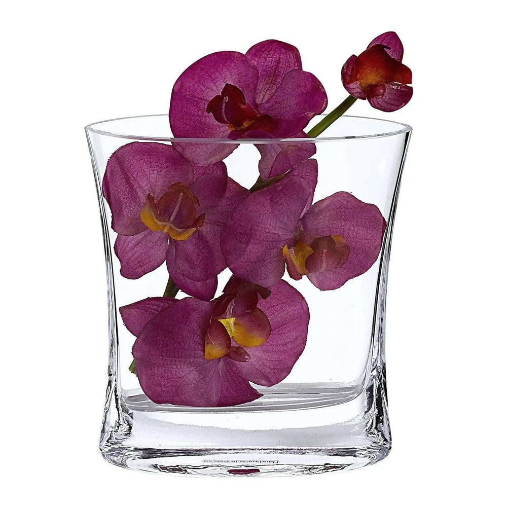 65 Mouth Blown European Made Medium Glass Pocket Vase - Homeroots - Flyclothing LLC
