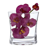 65 Mouth Blown European Made Medium Glass Pocket Vase - Homeroots