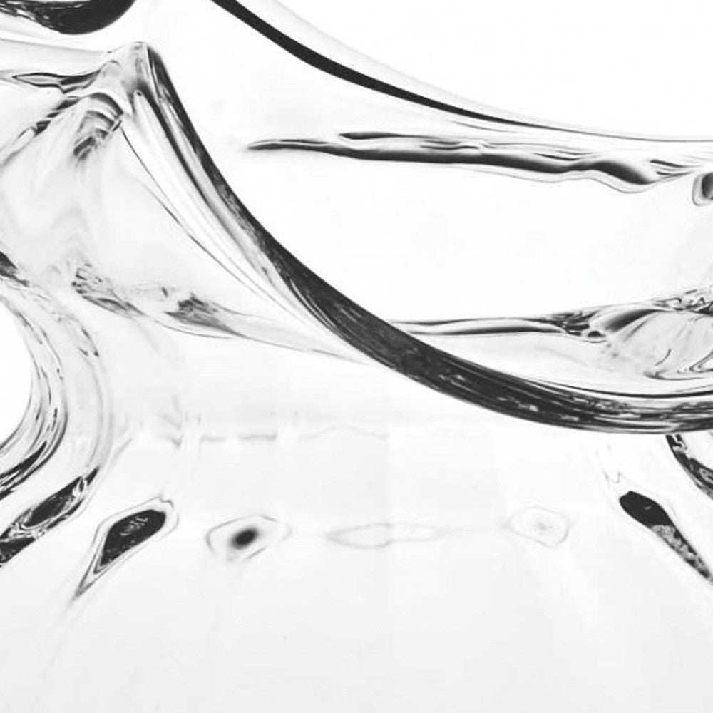 Mouth Blown Glass Pitcher 42 Oz - Homeroots - Flyclothing LLC