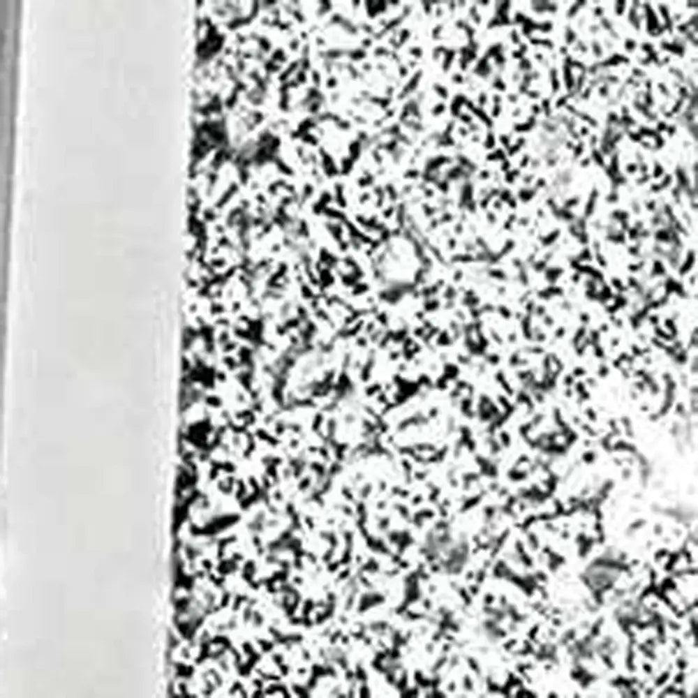 5 X 7 Silver Crystalized Picture Frame - Homeroots - Flyclothing LLC