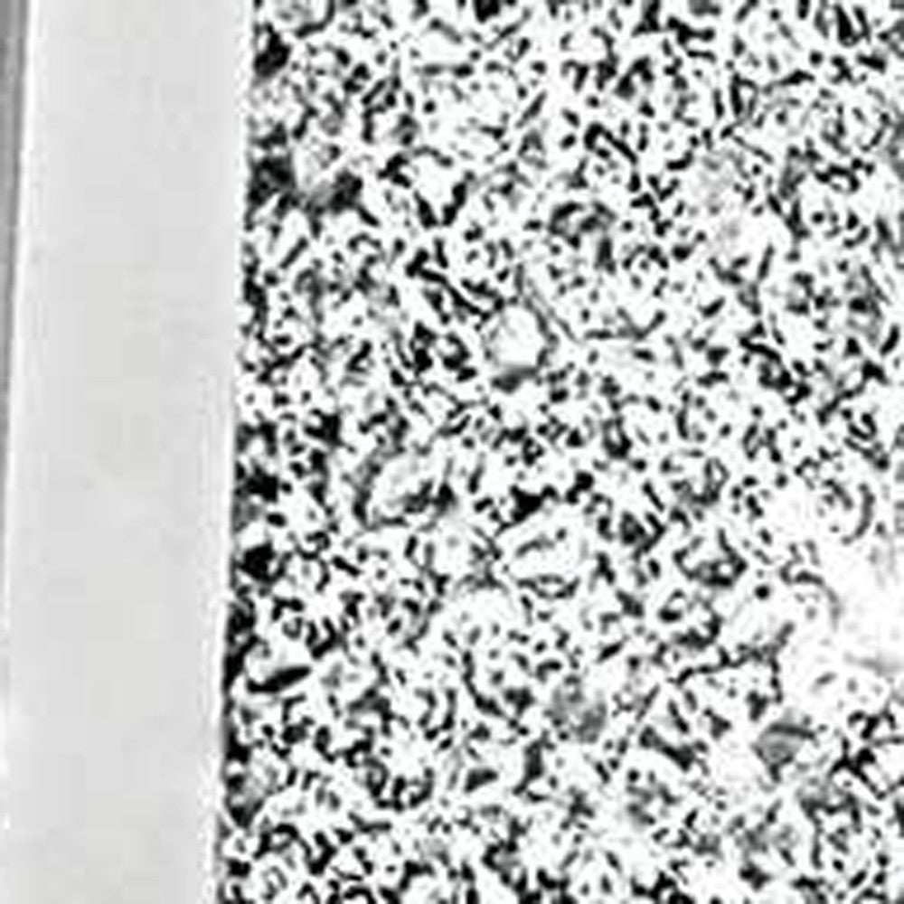 5 X 7 Silver Crystalized Picture Frame - Homeroots - Flyclothing LLC