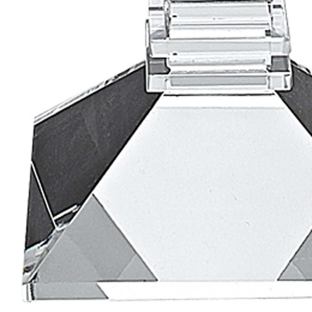 Hand Crafted Crystal Pair Classic Candle Holders - Homeroots - Flyclothing LLC