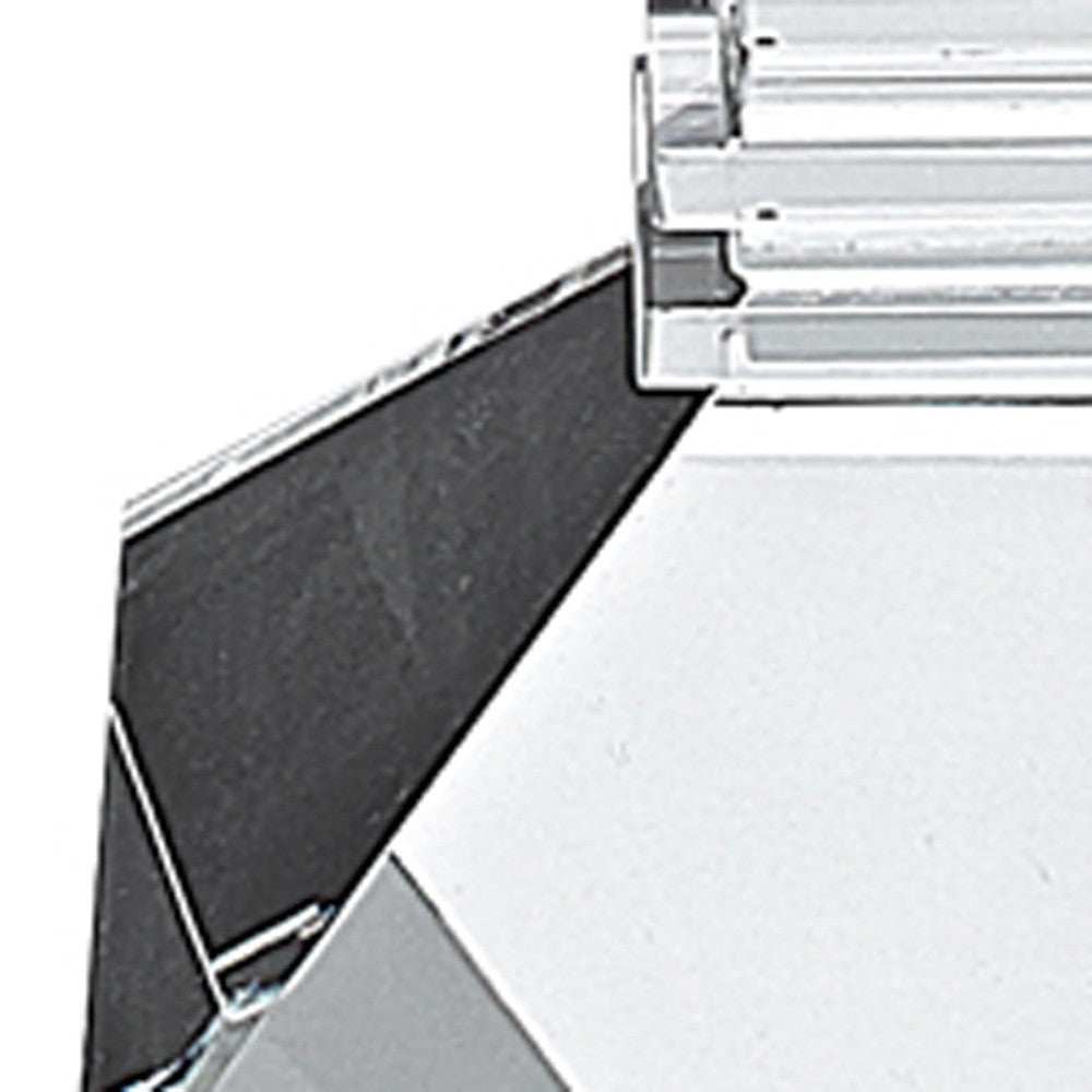 Hand Crafted Crystal Pair Classic Candle Holders - Homeroots - Flyclothing LLC