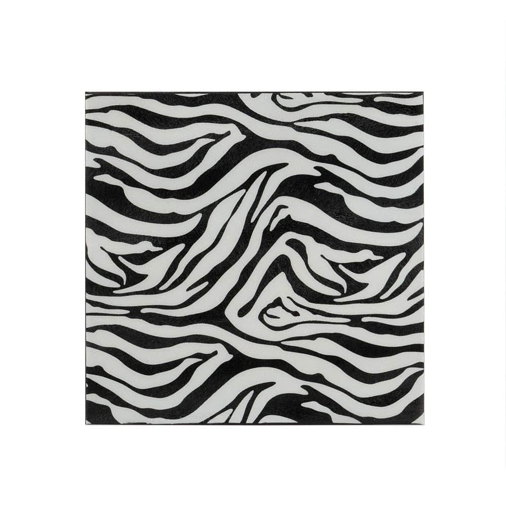 12" X 4" Black and White Iron Wall Decor - Homeroots