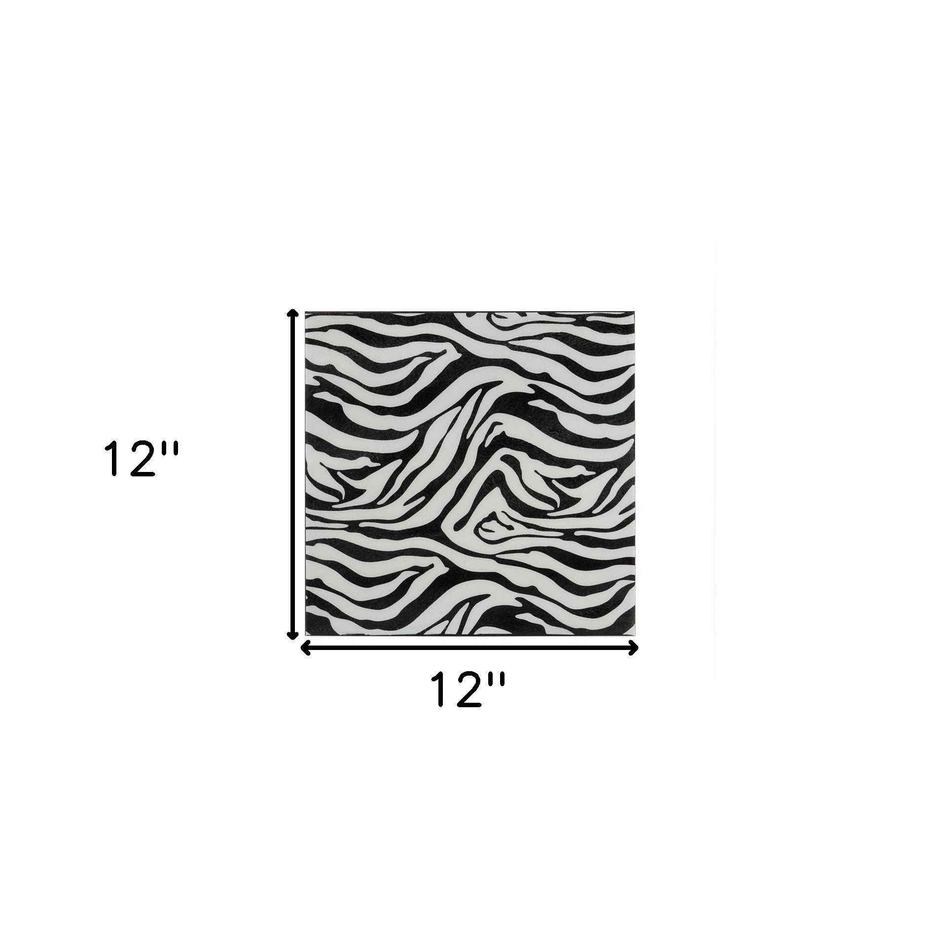 12" X 4" Black and White Iron Wall Decor - Homeroots - Flyclothing LLC