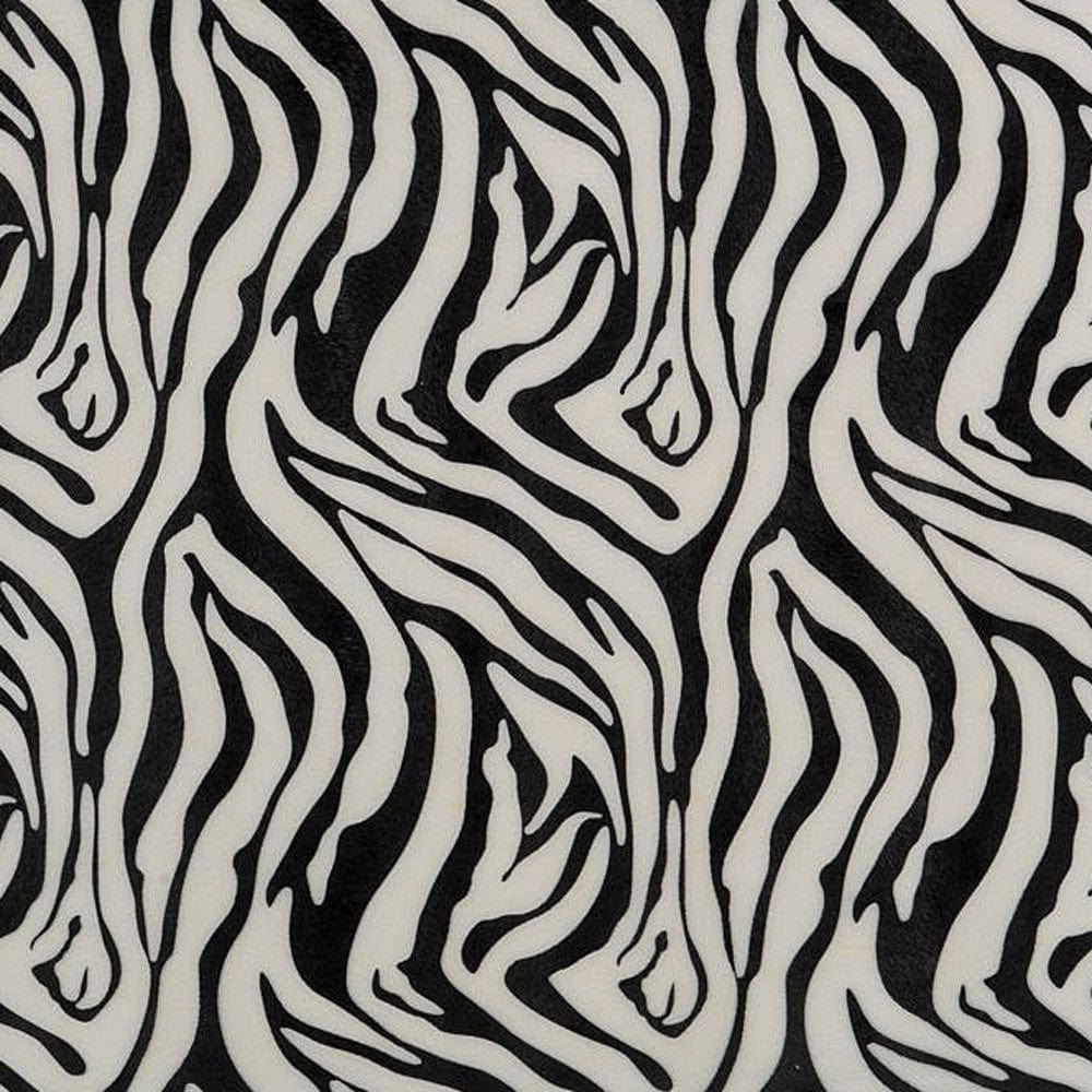 20" X 4" Black and White Iron Wall Decor - Homeroots - Flyclothing LLC