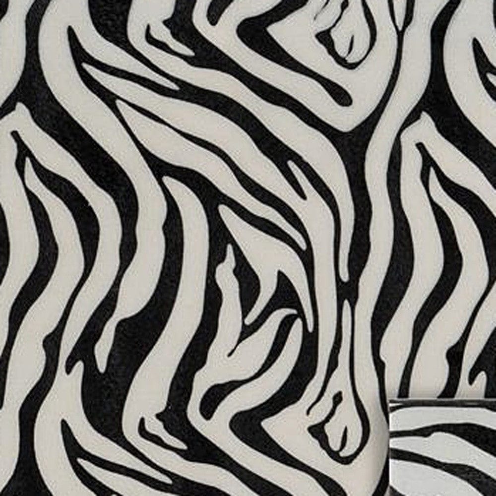 20" X 4" Black and White Iron Wall Decor - Homeroots - Flyclothing LLC