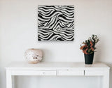 20" X 4" Black and White Iron Wall Decor - Homeroots - Flyclothing LLC