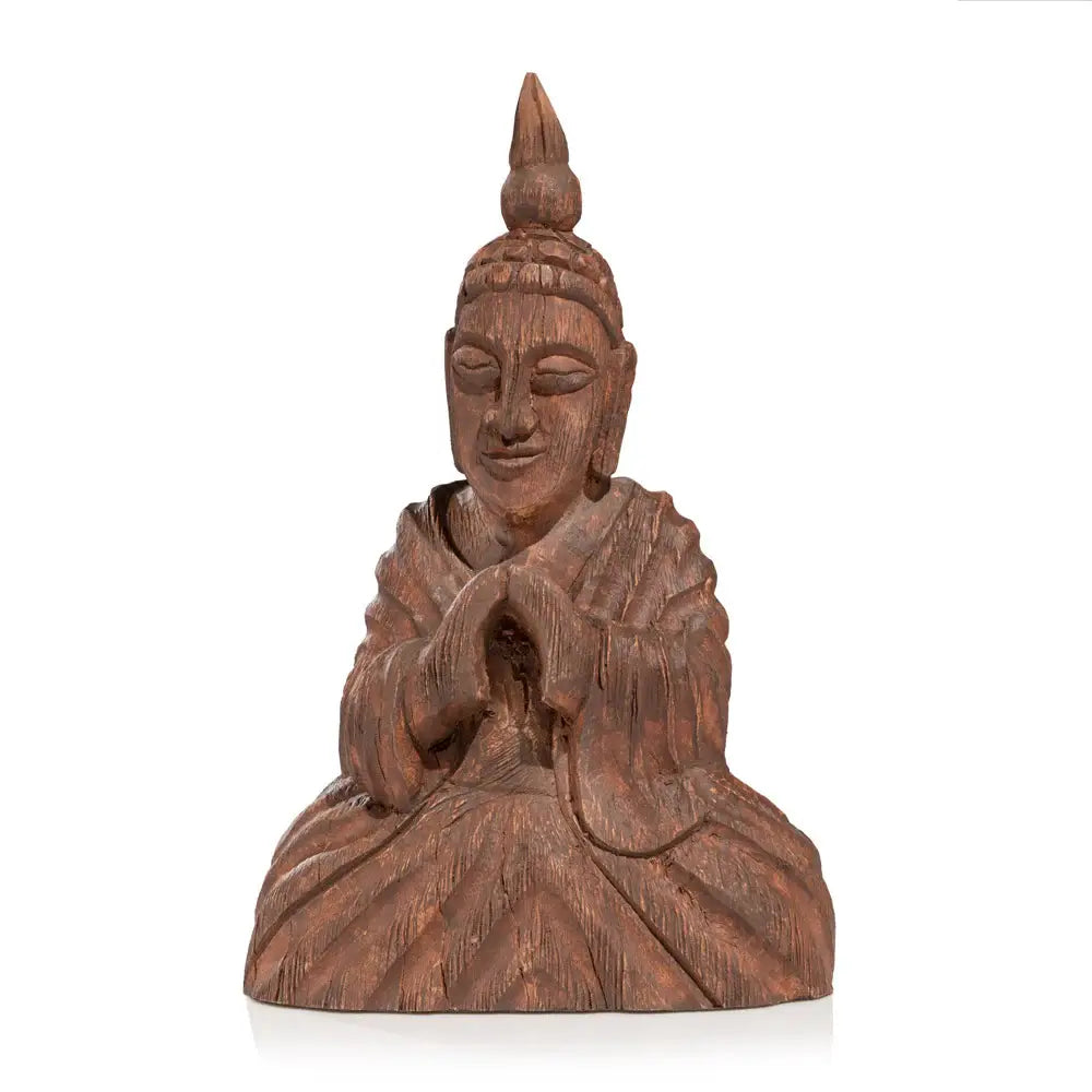 13" X 4" Brown Wood Wall Decor - Homeroots - Flyclothing LLC