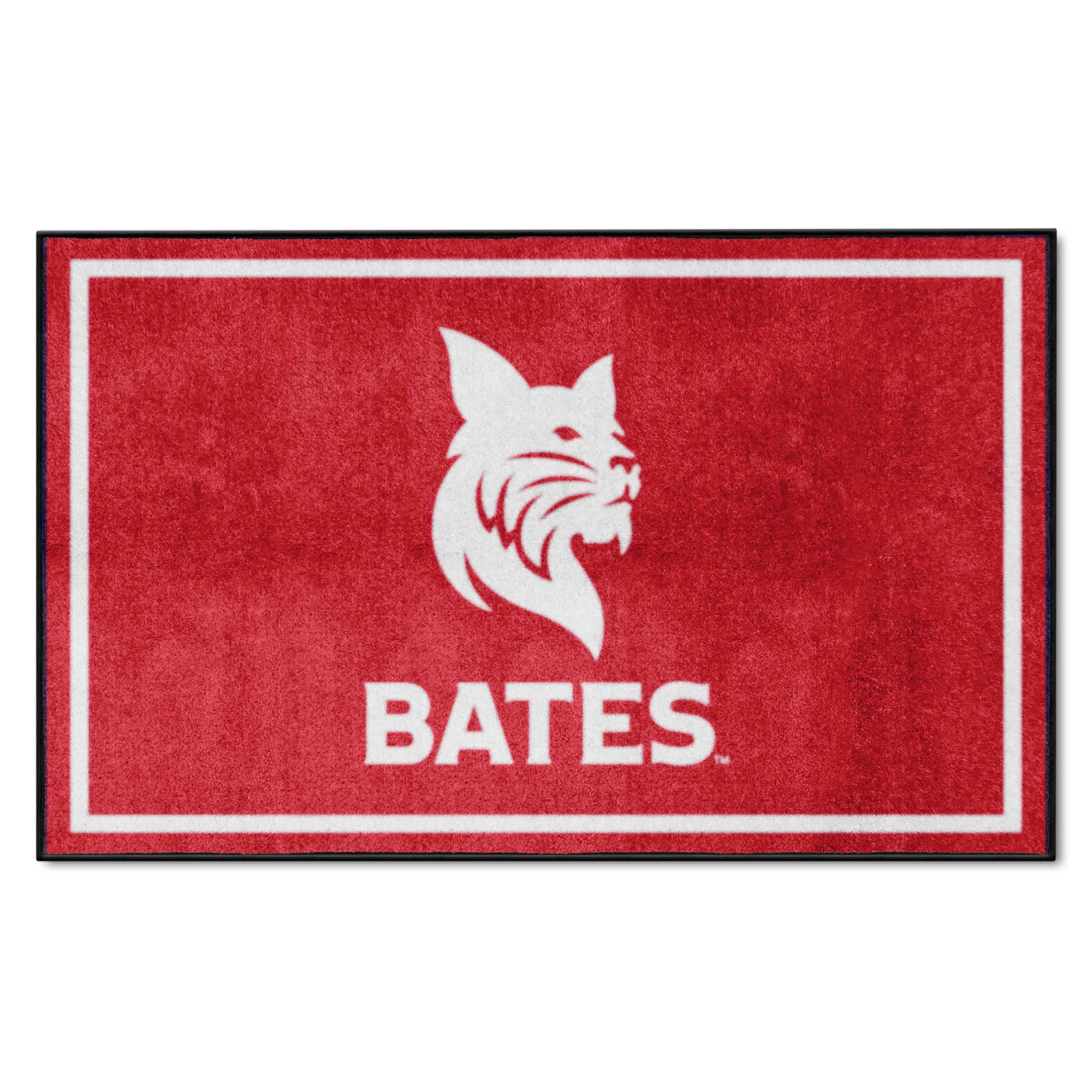 Bates College Bobcats 4ft. x 6ft. Plush Area Rug - Bates College