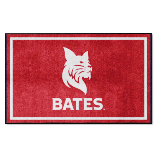 Bates College Bobcats 4ft. x 6ft. Plush Area Rug - Bates College