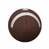 Virginia Commonwealth Team Stripe Official-Size Composite Football