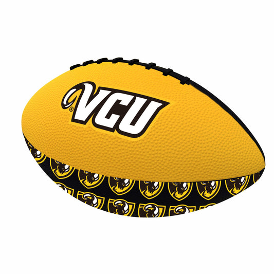 Virginia Commonwealth Mini Size Rubber Footballl - Logo Brands - Flyclothing LLC