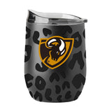 VCU Leopard 16oz Black Powdercoat Curved Beverage