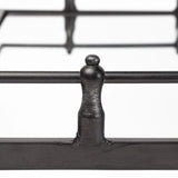 Natural Finish Metal With Mirrored Glass Bottom And Railing Handle Tray - Homeroots - Flyclothing LLC