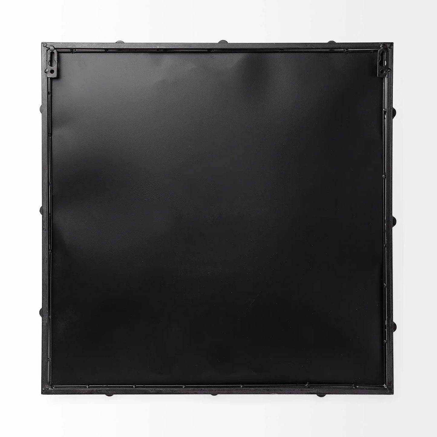 Natural Finish Metal With Mirrored Glass Bottom And Railing Handle Tray - Homeroots - Flyclothing LLC