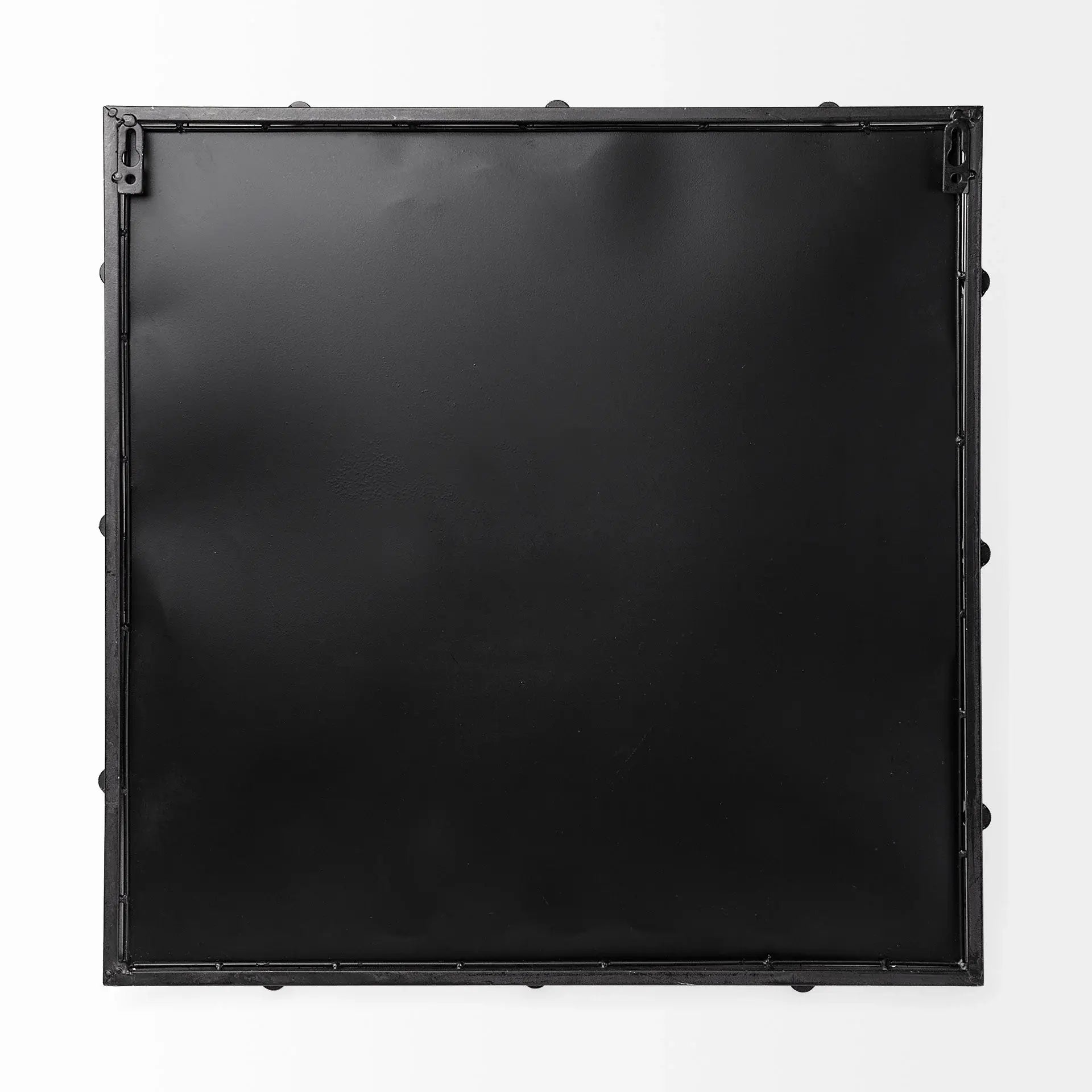 Natural Finish Metal With Mirrored Glass Bottom And Railing Handle Tray - Homeroots - Flyclothing LLC