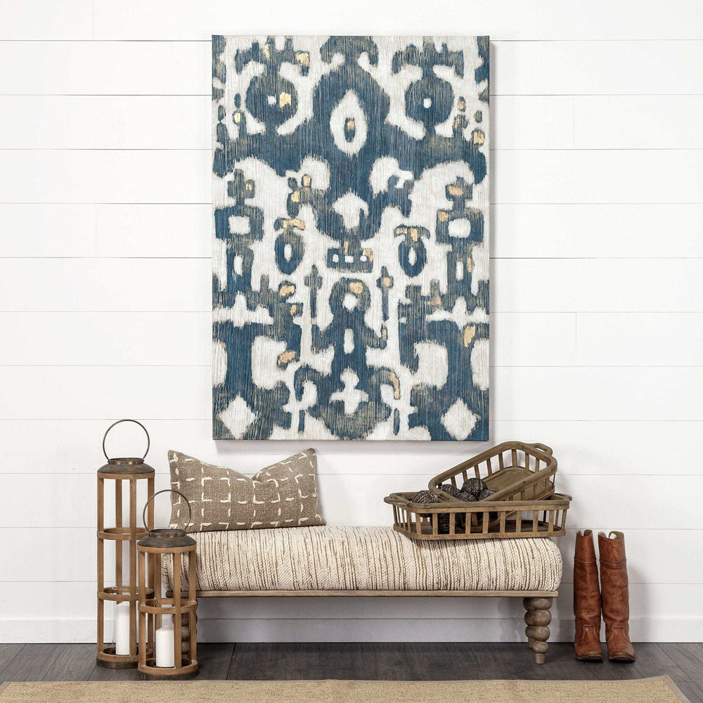 Set of Two Brown Wood Indoor Outdoor Tray With Handles - Homeroots - Flyclothing LLC