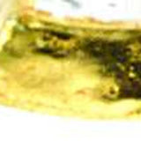 7 Glass Set Of 4 Square Edge Gold Plates - Homeroots - Flyclothing LLC