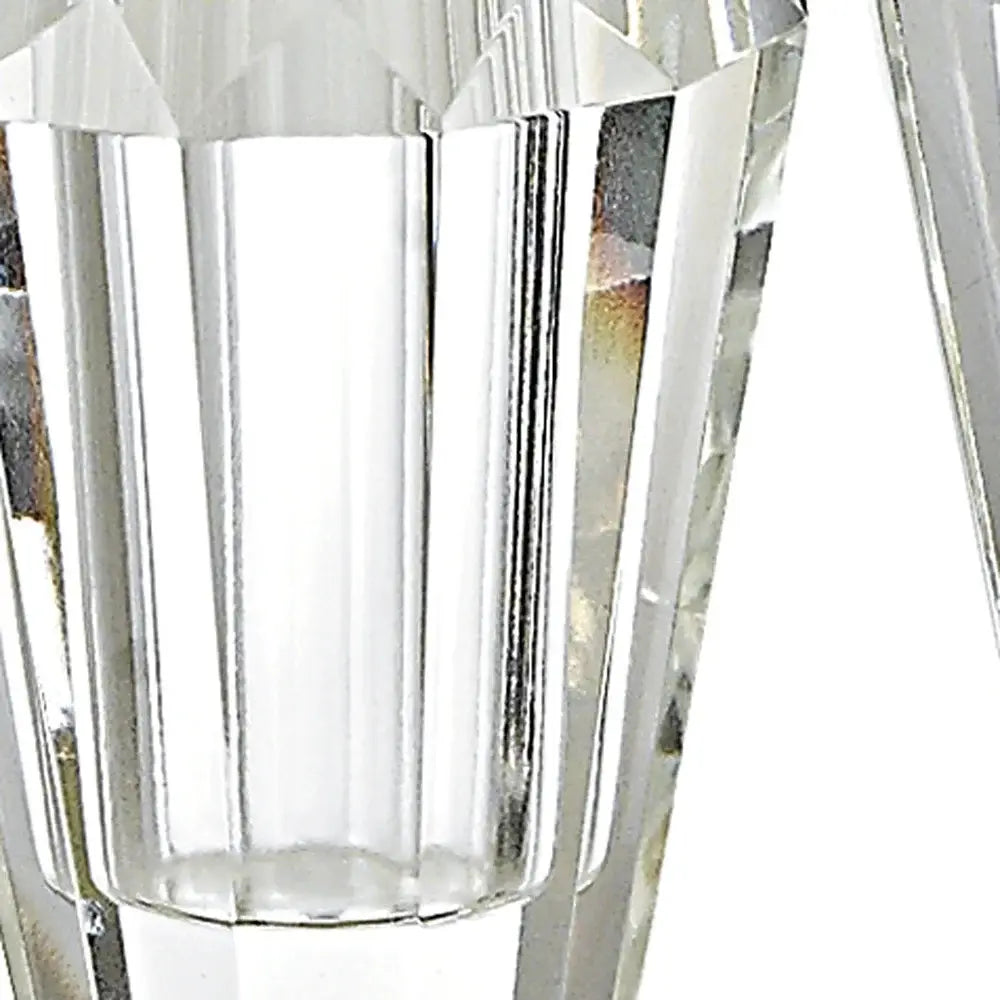 Handcrafted Optical Crystal And Gold Pair Of Salt And Pepper Shakers - Homeroots - Flyclothing LLC