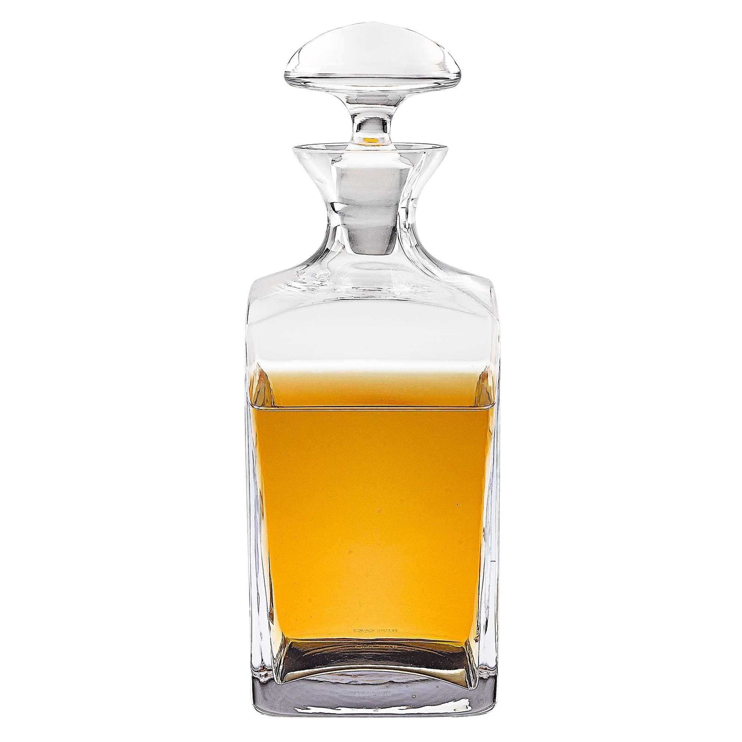 Mouth Blown European Crystal Scotch Or Whiskey Decanter 34 Oz - Homeroots - Flyclothing LLC