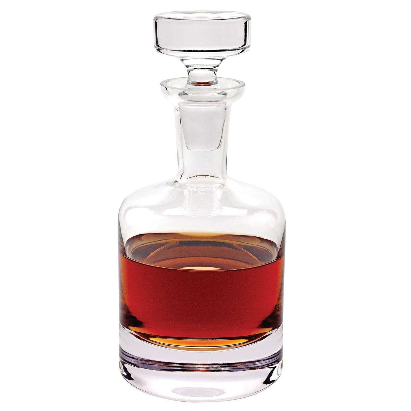 Mouth Blown European Crystal Decanter 28 Oz - Homeroots - Flyclothing LLC