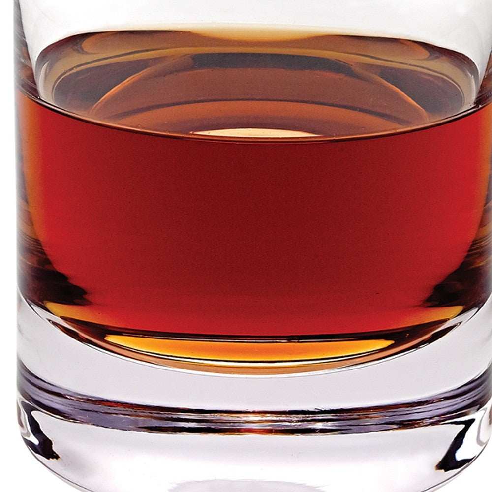 Mouth Blown European Crystal Decanter 28 Oz - Homeroots - Flyclothing LLC